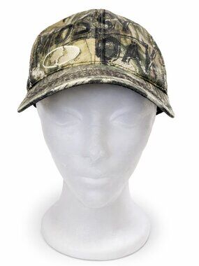 SIGNATURES Mossy Oak Camouflage Cap Hat Adjustable Strap Hunting Camo Women's OS